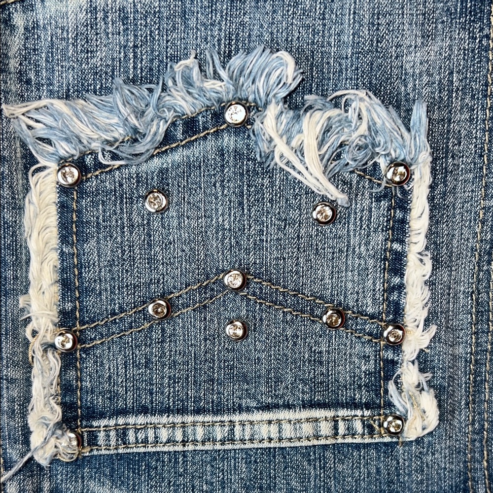 Boutique Luxe Rhinestone Patchwork Mini - image 6